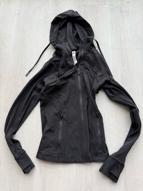 Lululemon Black Define Full-Zip Hooded Jacket